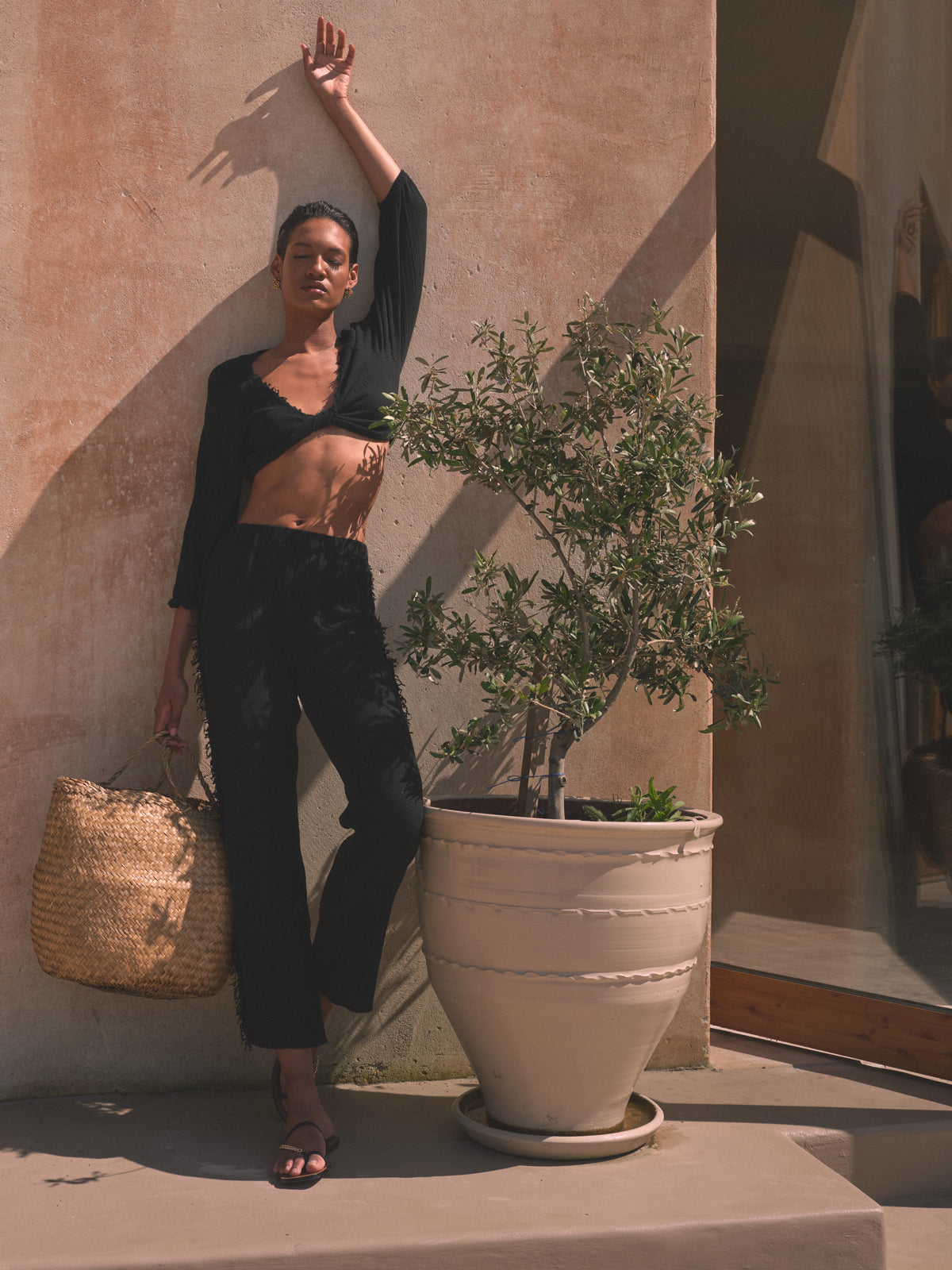 Jasmine Breeze Top with Plazo Pants main image 1