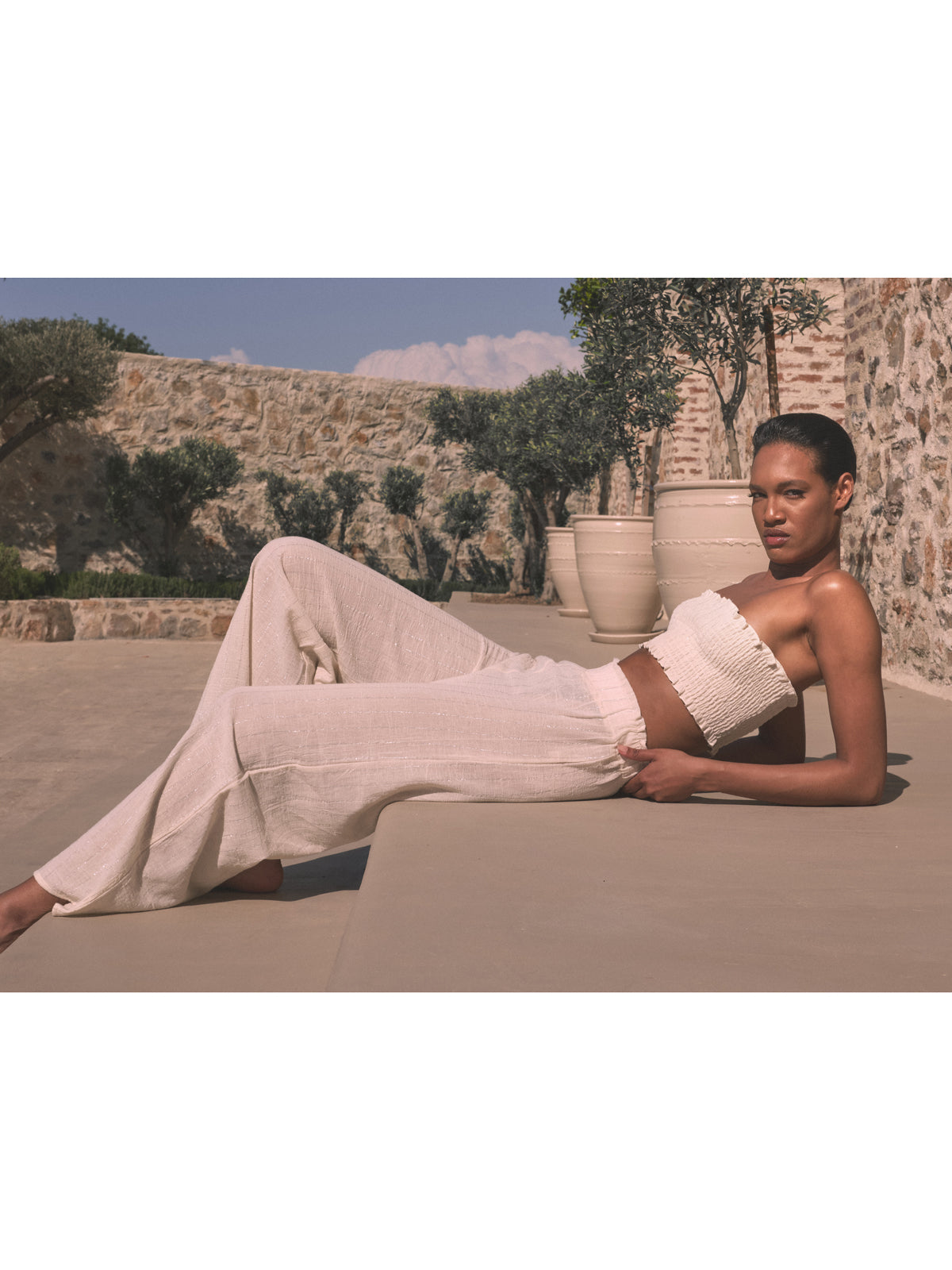 VALENCIA PANTS - lurex