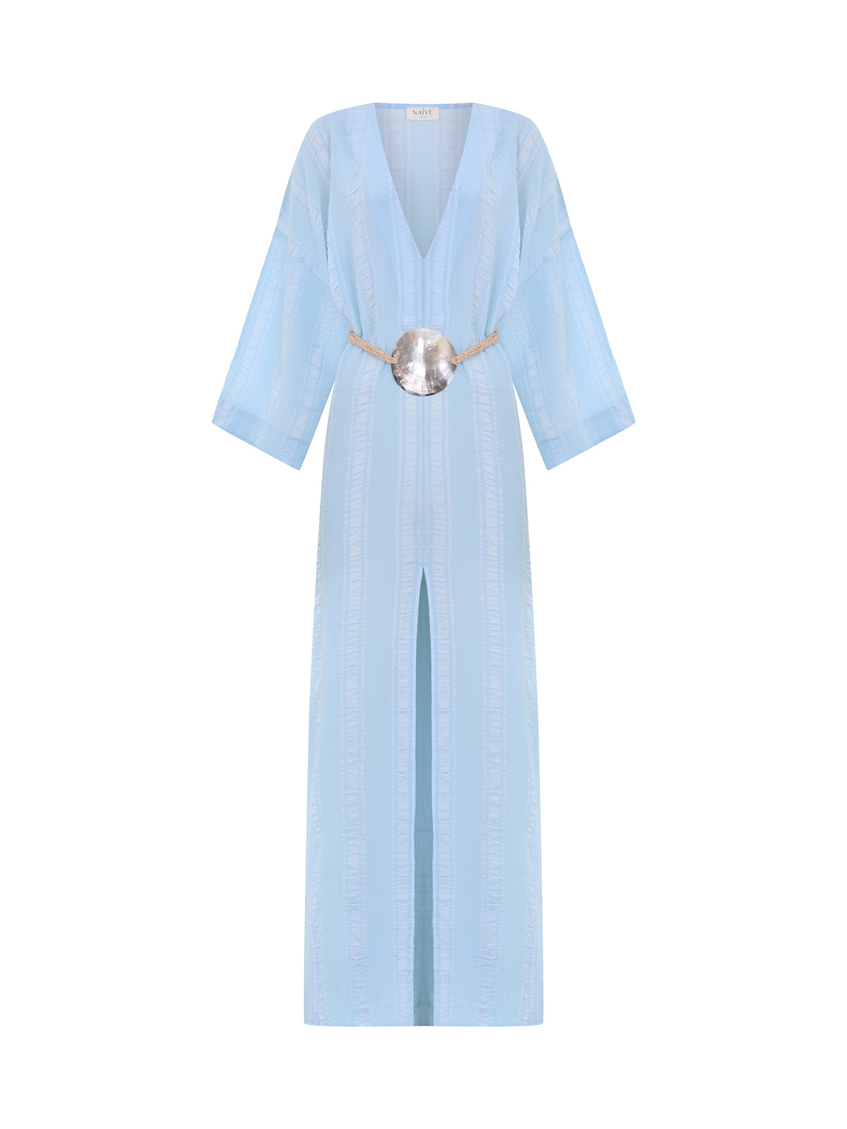 SEDEF DERİ KEMERLİ MARISSA KAFTAN