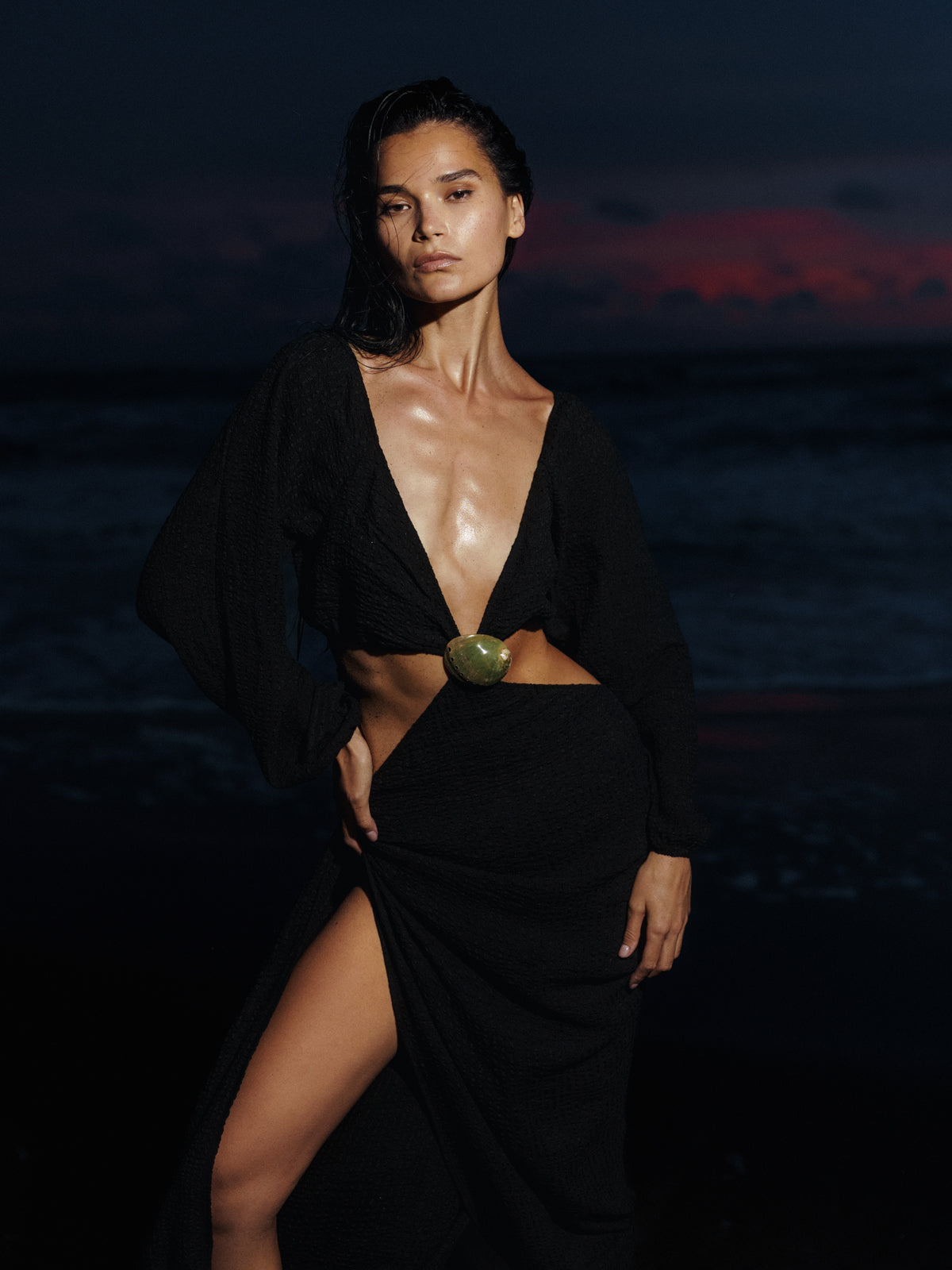 NAXOS ELBİSE ve DENİZ KABUĞU BROŞ