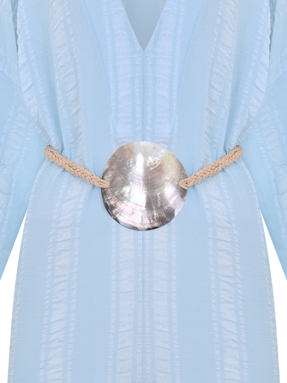 SEDEF DERİ KEMERLİ MARISSA KAFTAN