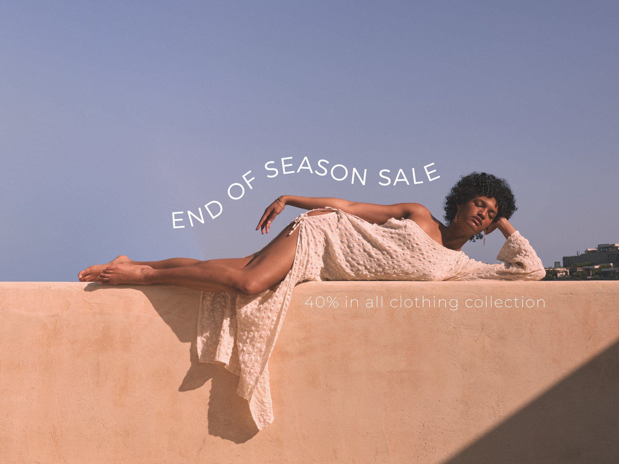 End of season sale 40%